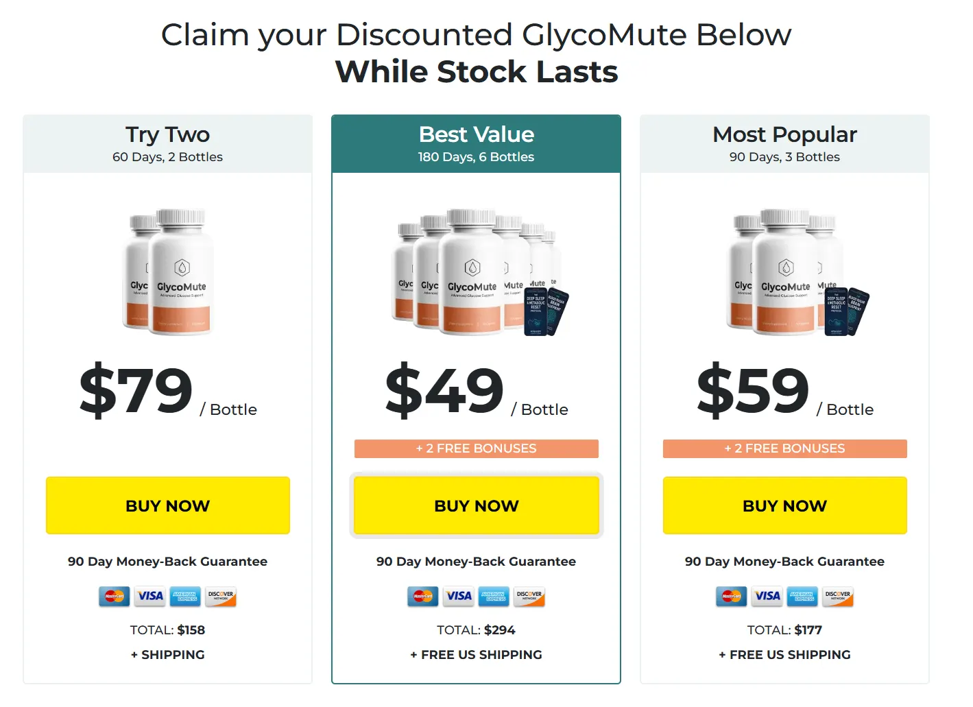 Glyco Mute  best Offer